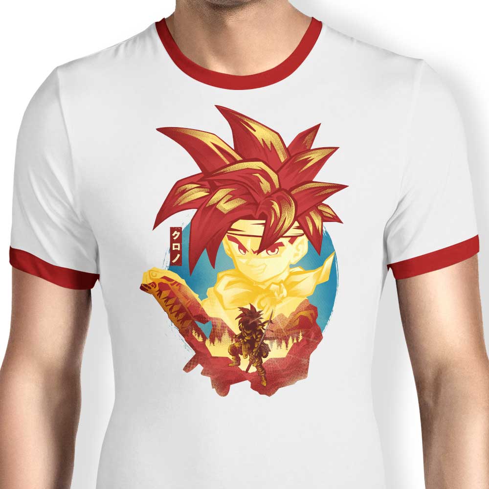 Hypertwenty's Chrono Attack Men's Stylish Ringer T - Shirt in S to 4XL