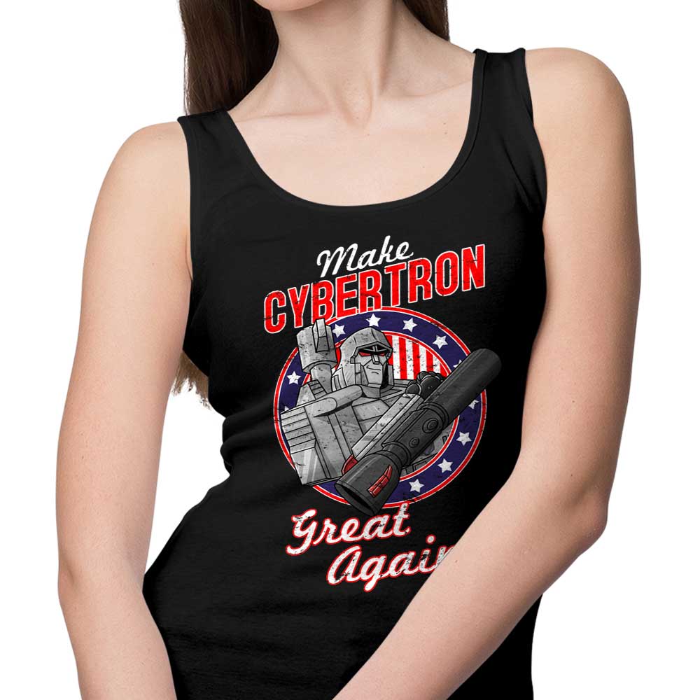 Skullpy's 'Make Cybertron Great Again' Comfortable Unisex and Women's Tank Tops