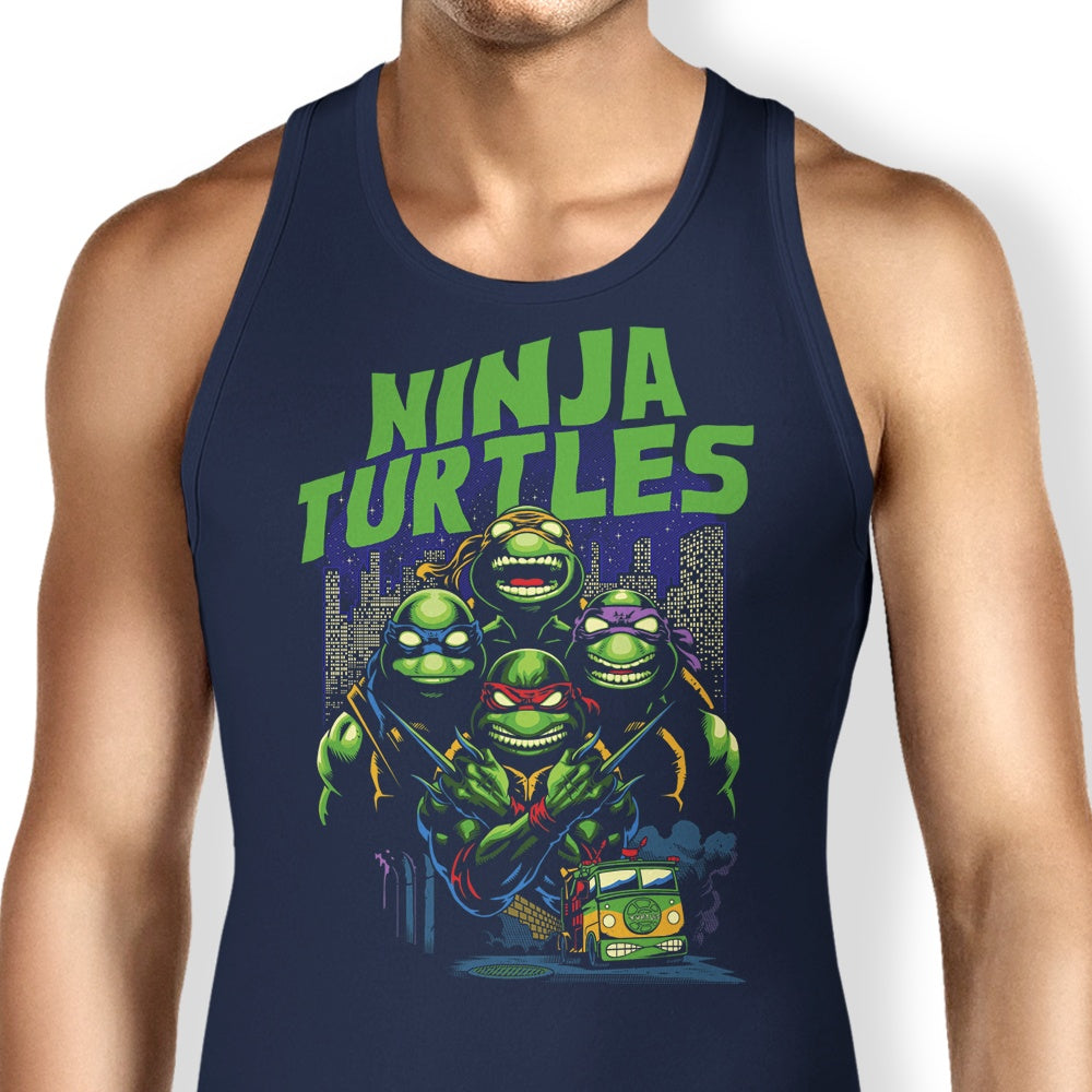 Dracula Byte's Soft and Comfortable Ninjutsu Masters Tank Tops
