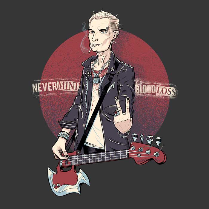 Nevermind the Blood Loss - Stylish Tank Top for Trendy Wear