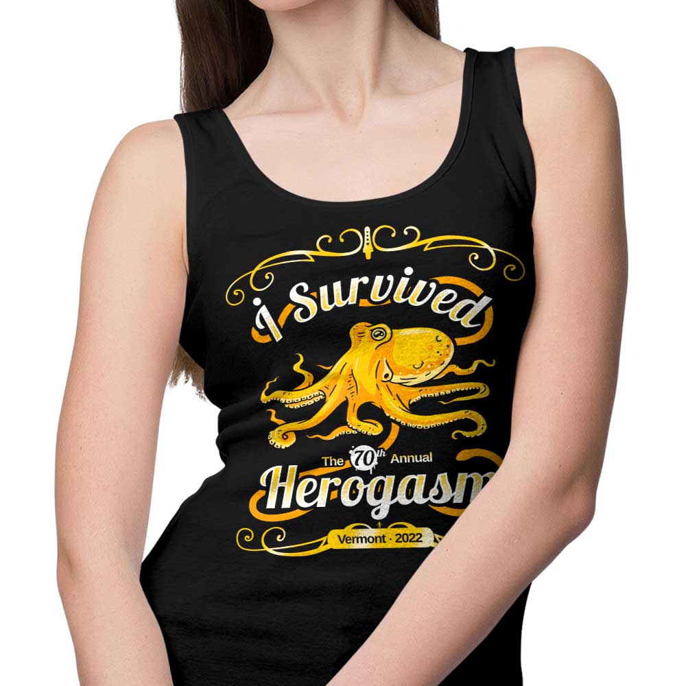 I Survived the Hero Gathering Stylish Men's and Women's Unisex Tank Top