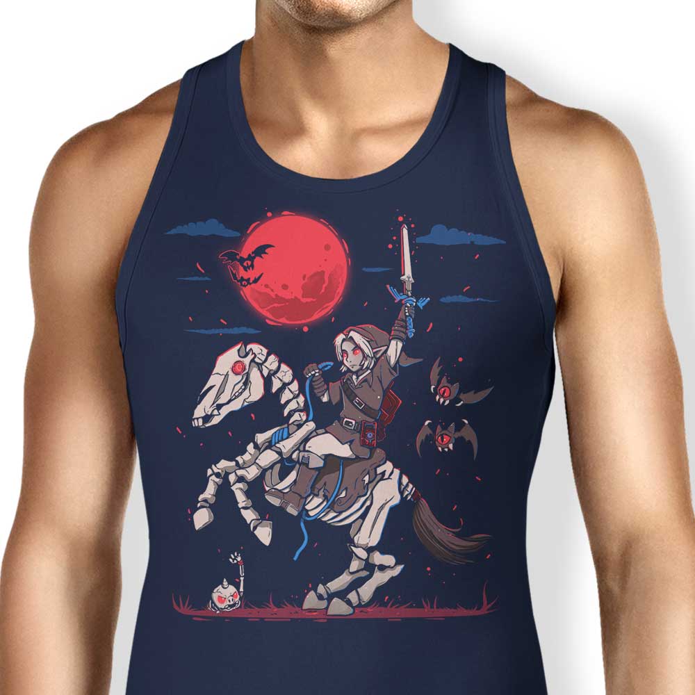 The Blood Moon Rises - Stylish Women's Tank Top by TechraNova