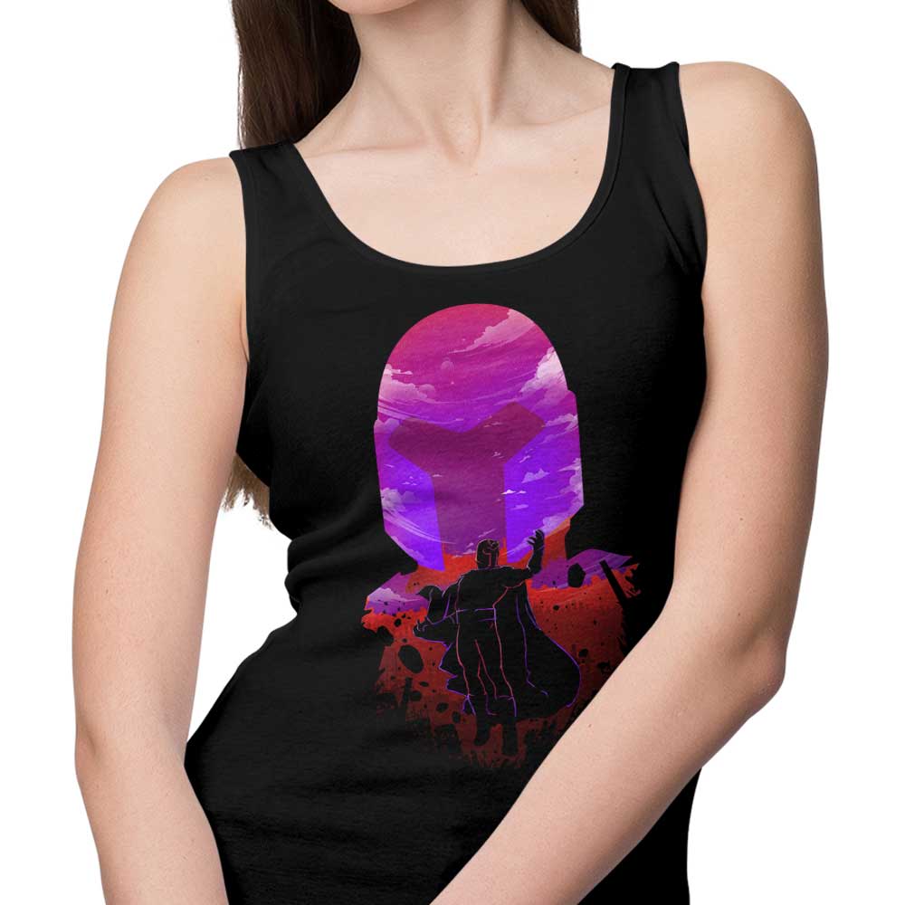 Donnie Illustrations' Magnetic Landscape Design Men's and Unisex Tank Top