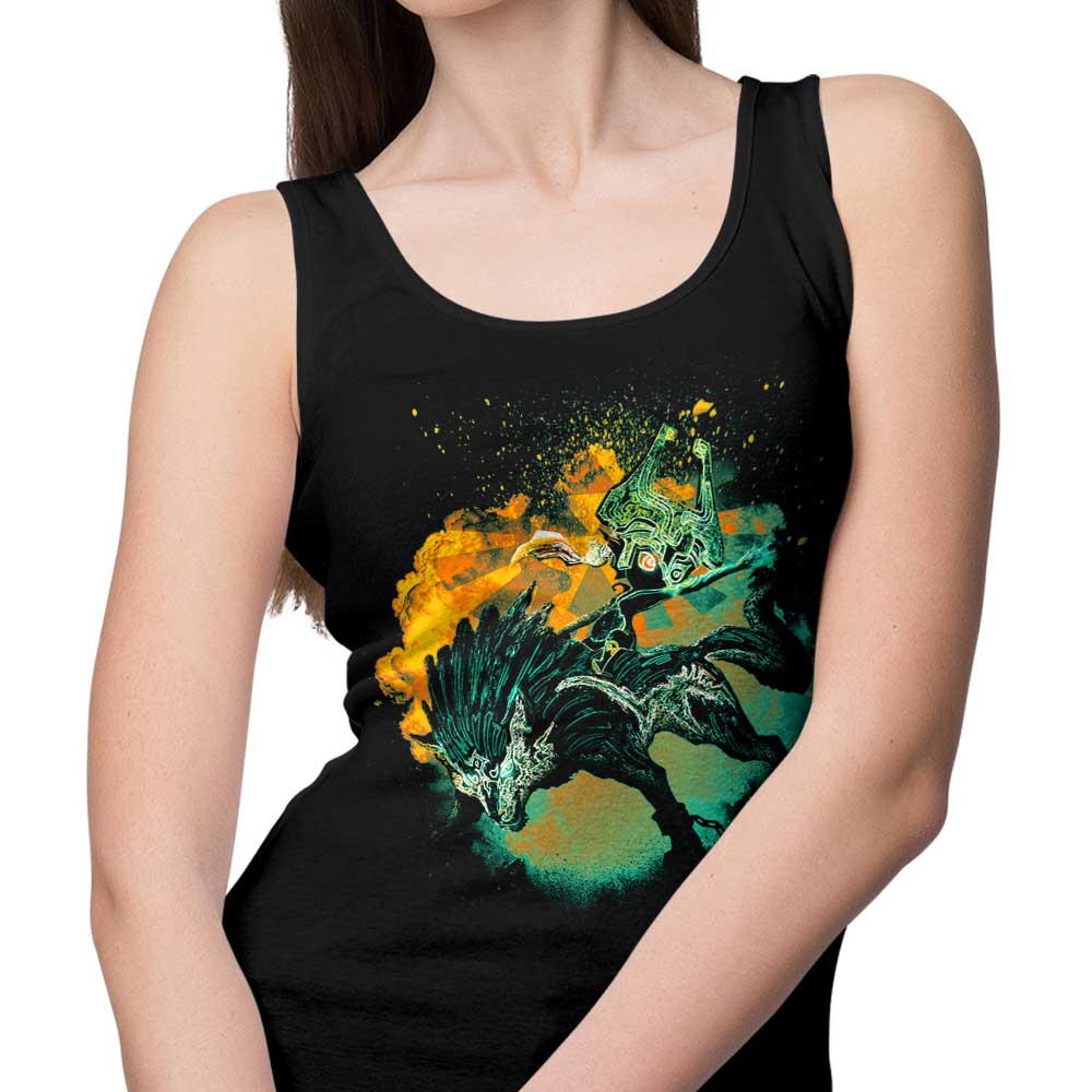 Wolf Spirit Tank Top - Inspired by Donnie Illustrations