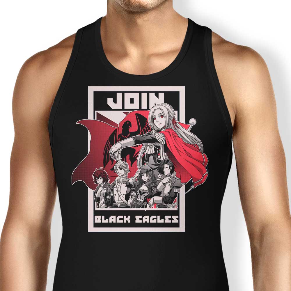 Stylish 'Join Black Eagles' Tank Top for Fashion Lovers