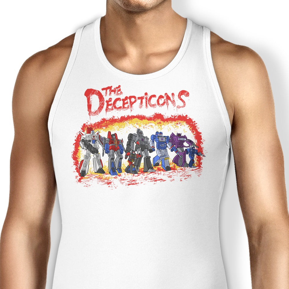 The Decepticons Themed Men's Tank Top