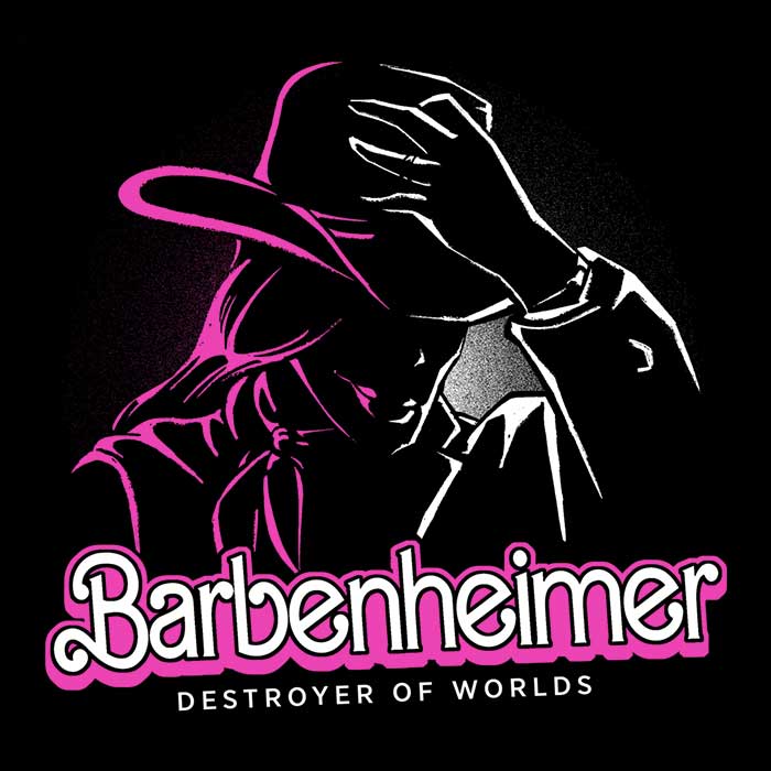 Barbenheimer-themed Men's and Women's Unisex Comfortable Tank Tops