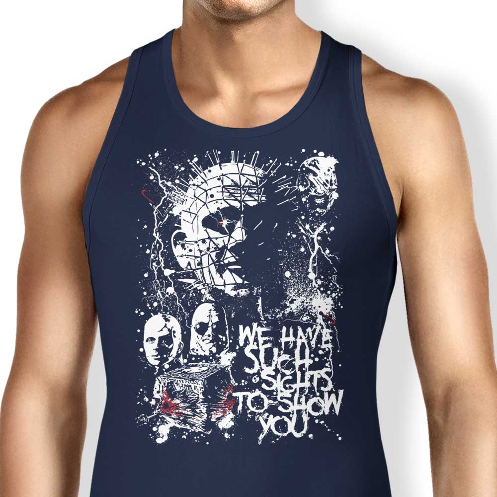 Stylish 'We Have Such Sights' Arinesart Men's and Women's Tank Tops