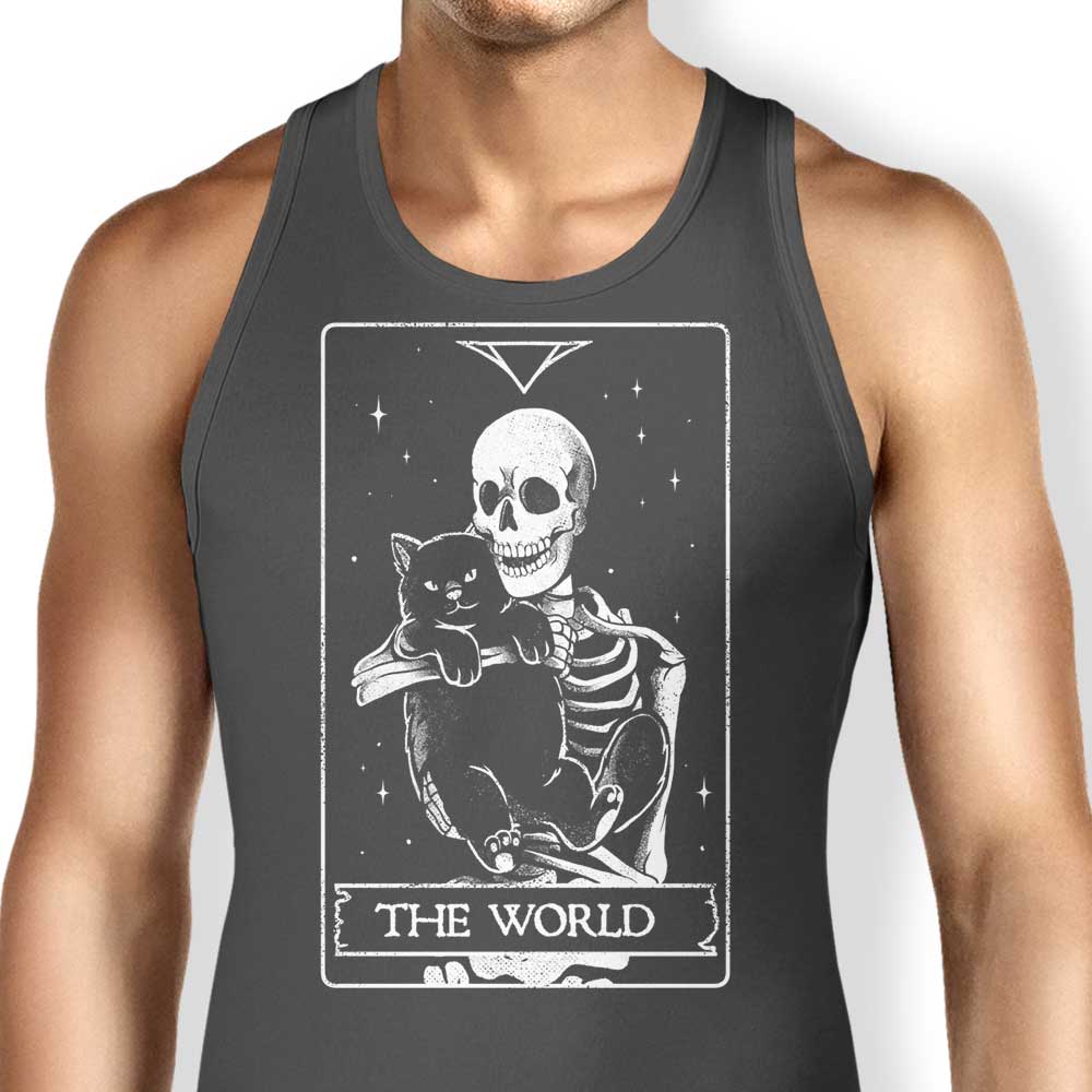 Edu.Ely's Educational Tank Top Featuring 'The World'
