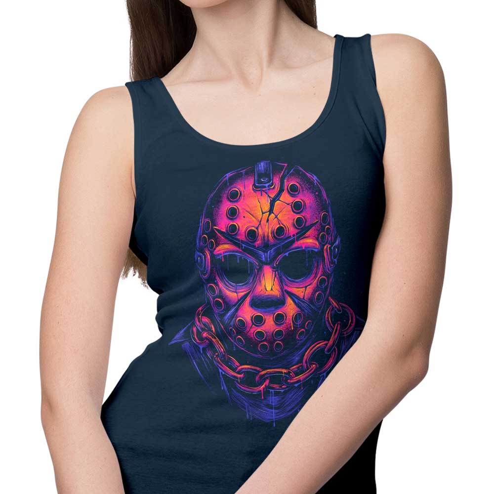 Glitchygorilla's Glowing Camper Style Tank Top for a Cool Look