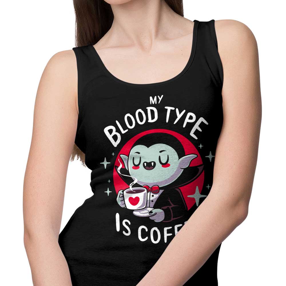 Typhoonic Art's Comfortable Coffee Vampire Tank Tops for Men and Women