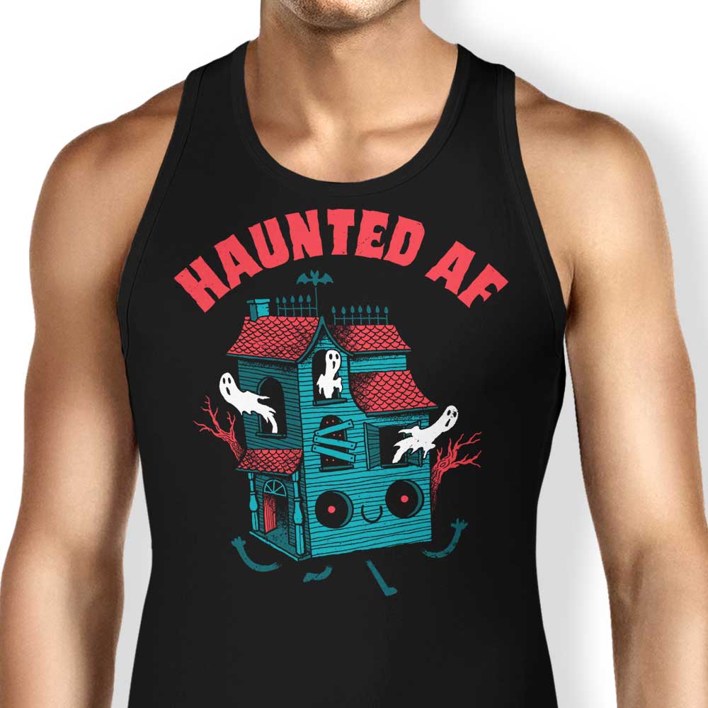 DinoMike's Spookily Haunted AF Men's/Unisex and Women's Tank Tops