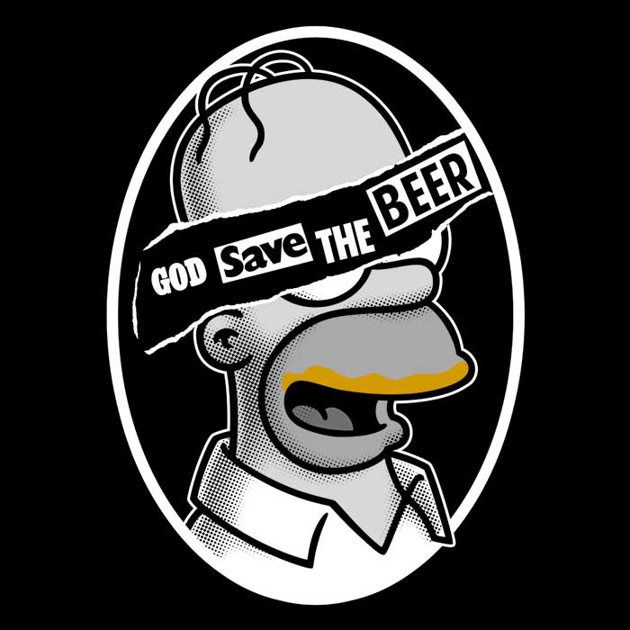 Firebeard's 'God Save the Beer' Stylish Men's and Women's Tank Tops