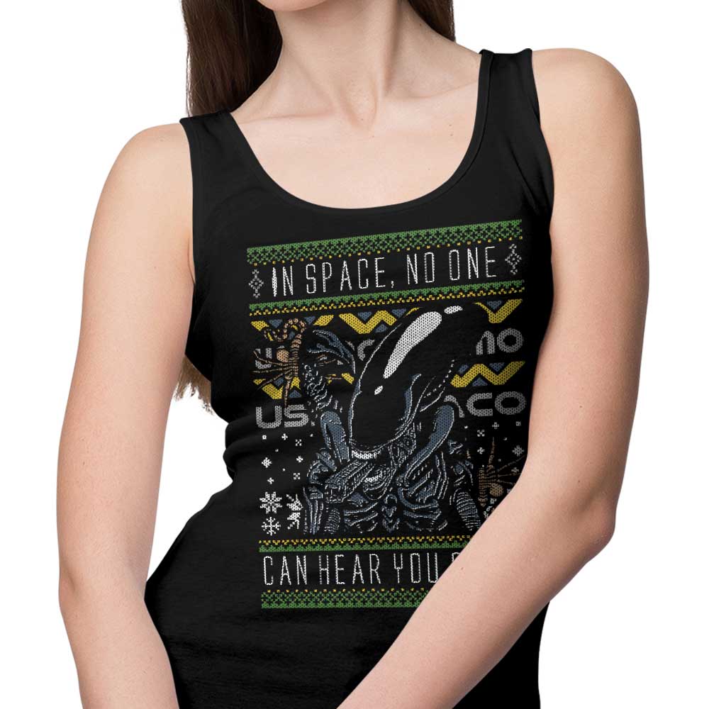 Xeno Christmas-themed Unisex and Women's Tank Top Sweaters