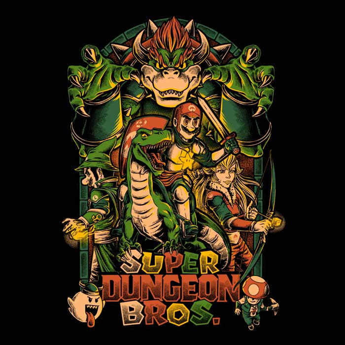 Studio Mootant's Super Dungeon Bros. Comfortable Men's/Unisex & Women's Tank Tops