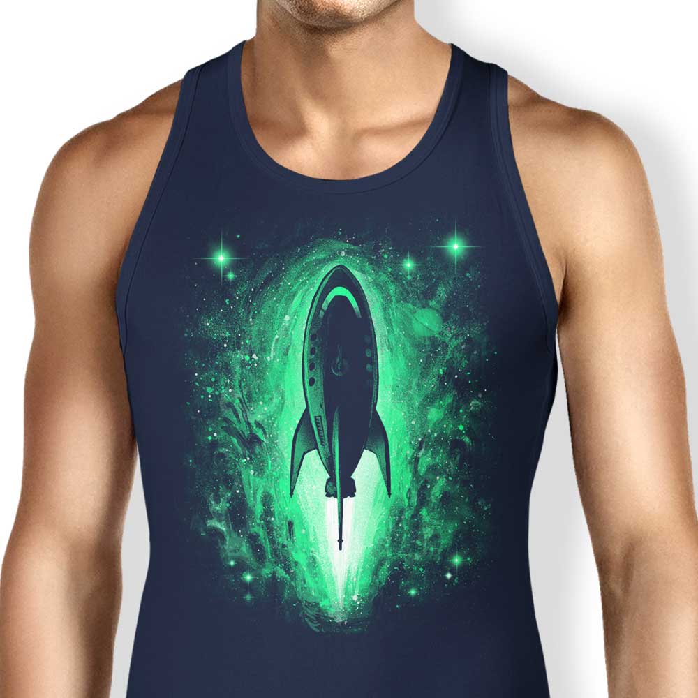 Alemaglia's Spacecraft 3000 Stylish Tank Top for Modern Wear