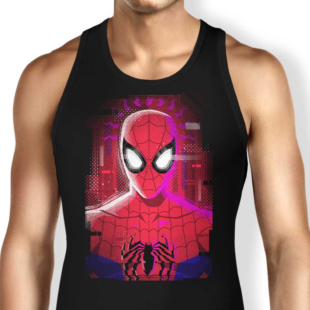 Danielmorris1993's Glitched Parker Design Men's and Unisex and Women's Tank Tops