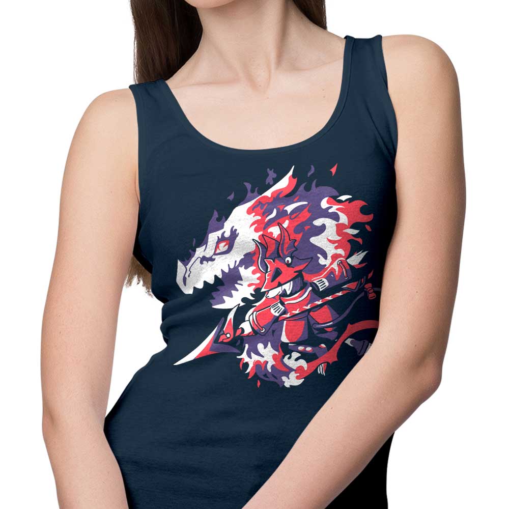 Comfortable Sketchdemao Dragon Knight Unisex and Women's Tank Tops