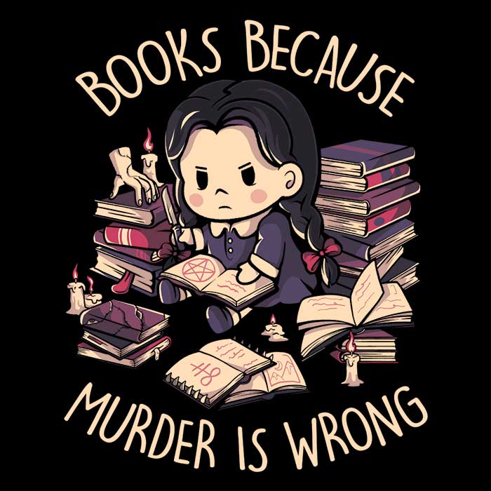 Edu.ely's Comfortable 'Books Over Murder' Unisex and Women's Tank Tops