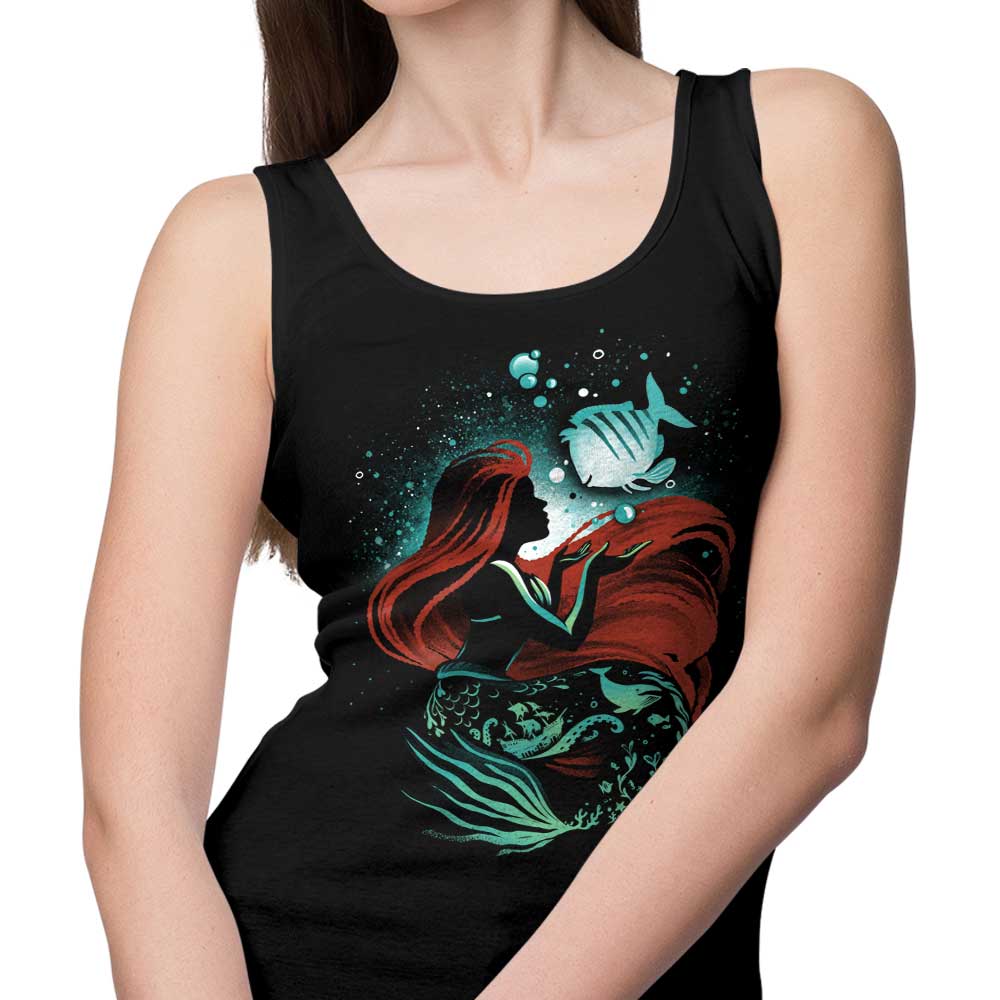 Alemaglia's Mermaid Song Stylish Men's and Women's Unisex Tank Top