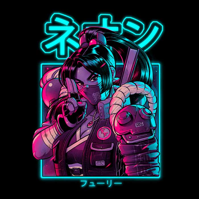 Bruno Mota's Neon Fury Comfortable Unisex and Women's Tank Tops