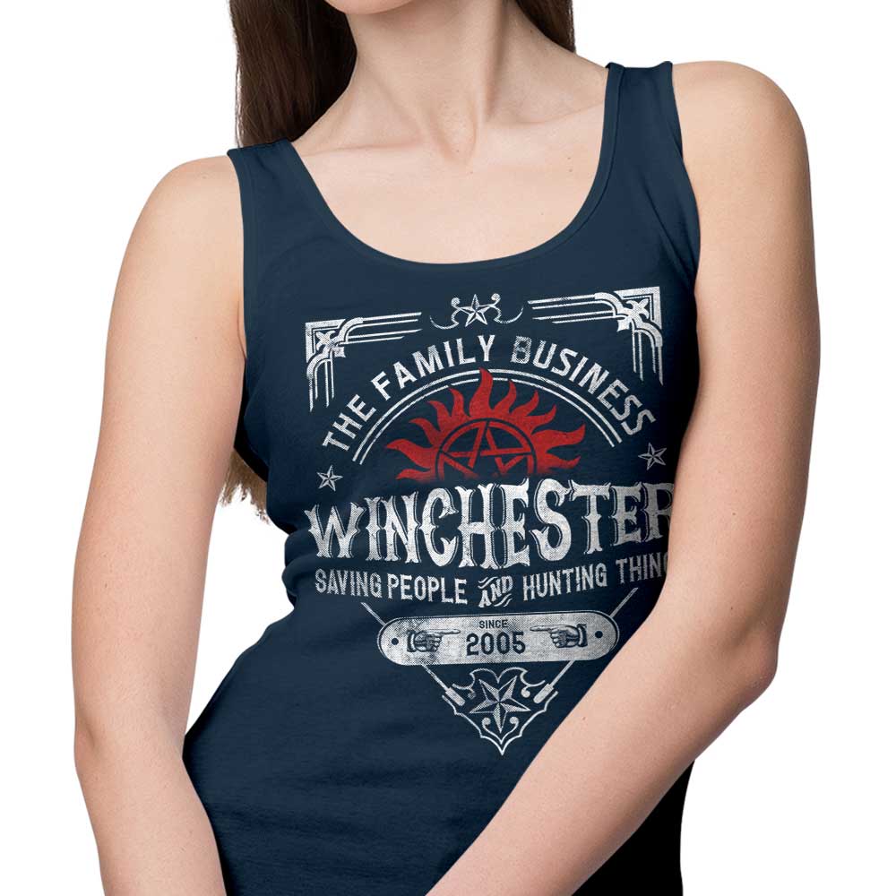 Arinesart's Comfortable Family Business Unisex and Women's Tank Tops