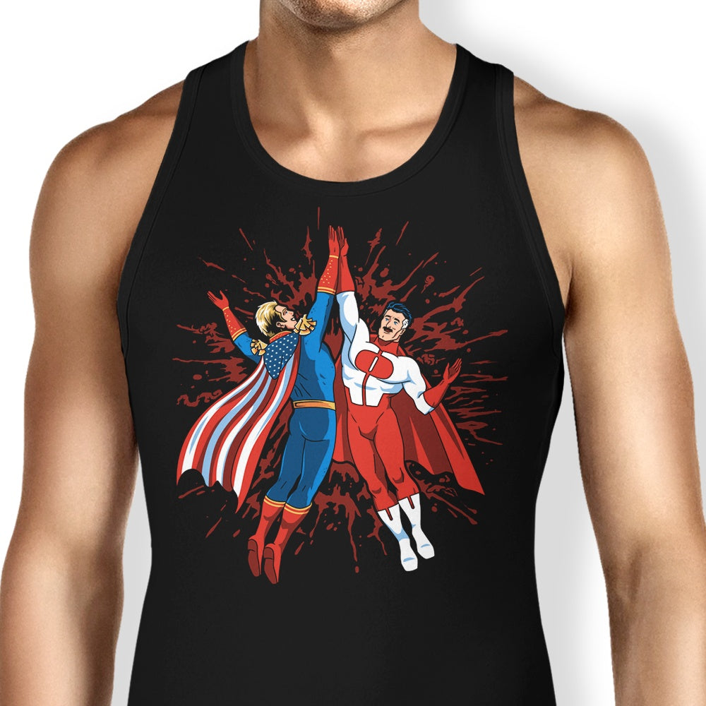 Cool Super Maniac Friends Tank Top for Casual Wear