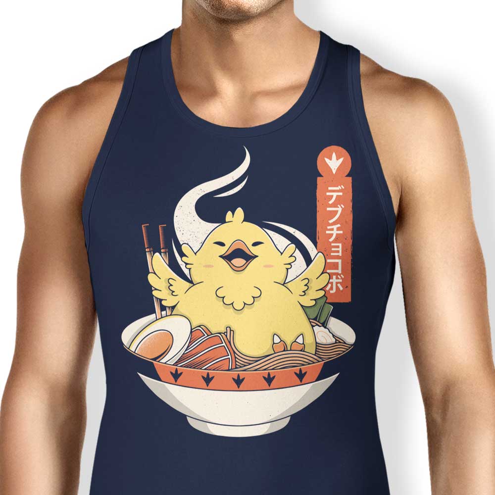Comfy Fat Chocobo Ramen Unisex and Women's Tank Tops