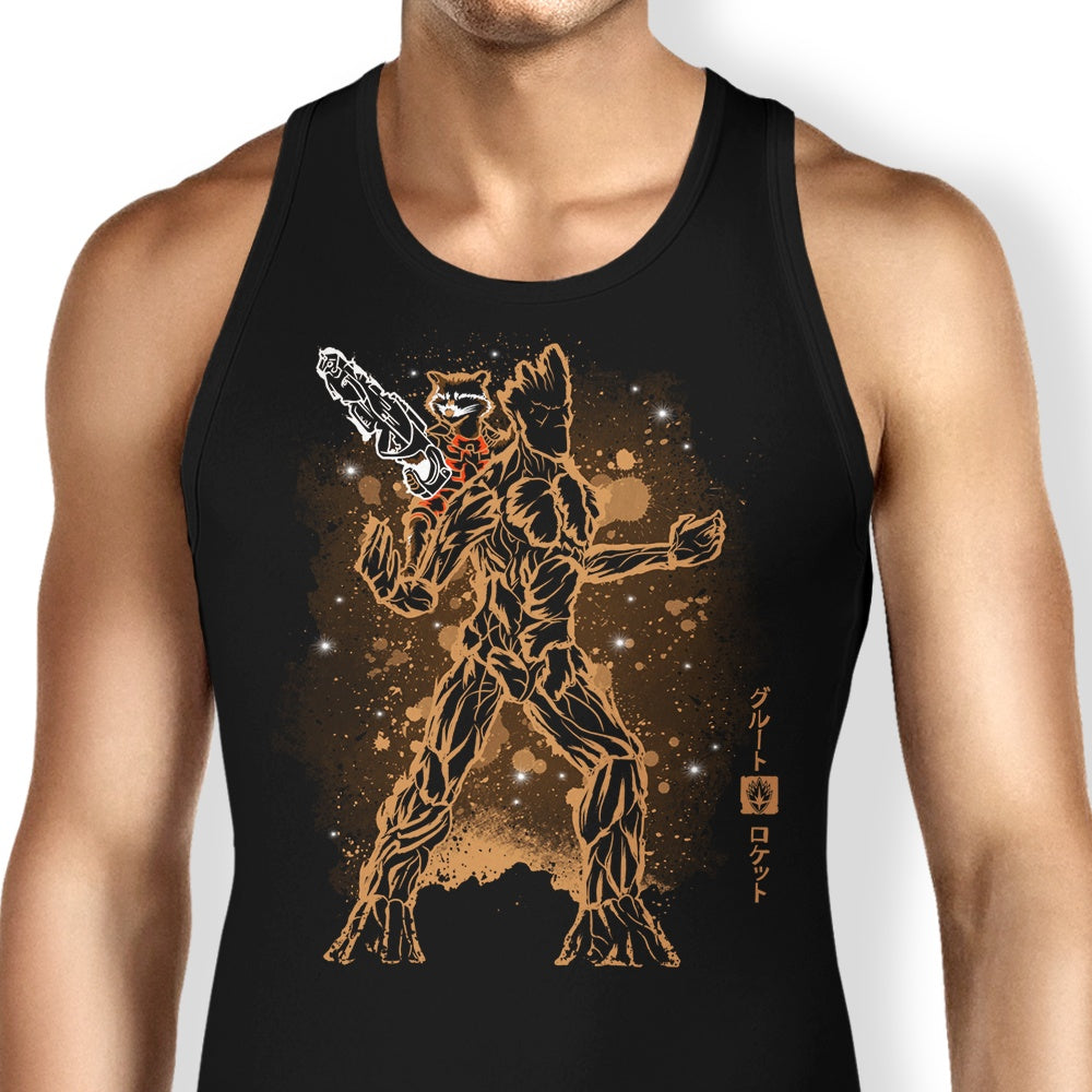 The Tree and Raccoon Design Women's Tank Top