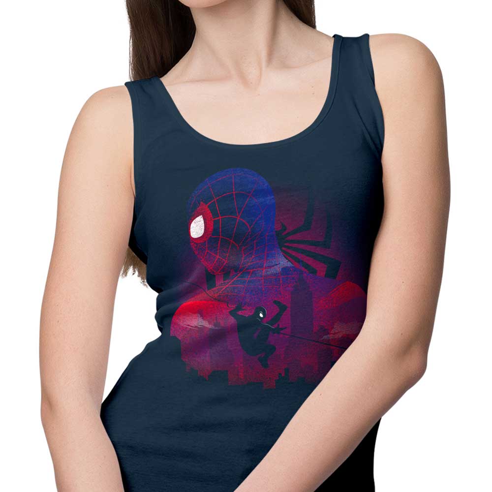 Stylish Spin Design Tank Top by Donnie Illustrations