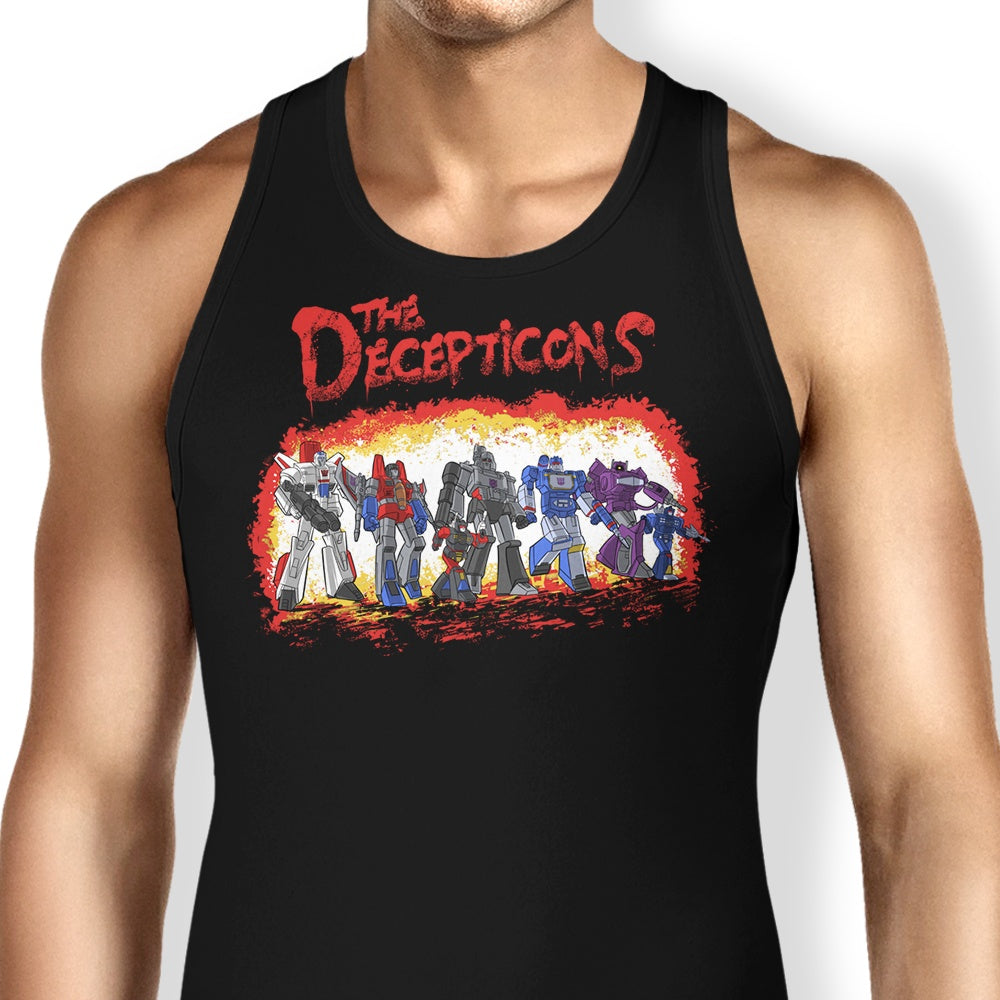 The Decepticons Themed Men's Tank Top