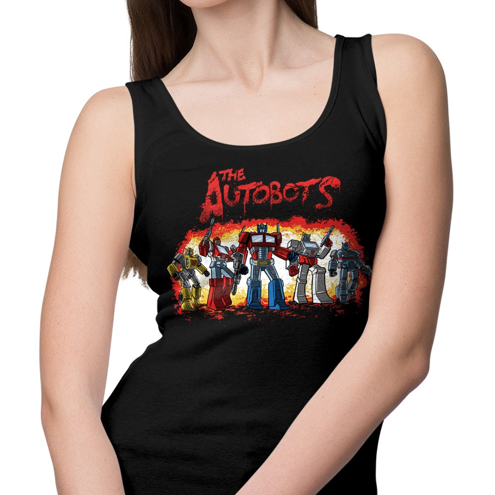 The Autobots-themed Men's Tank Top - A Stylish Apparel Piece