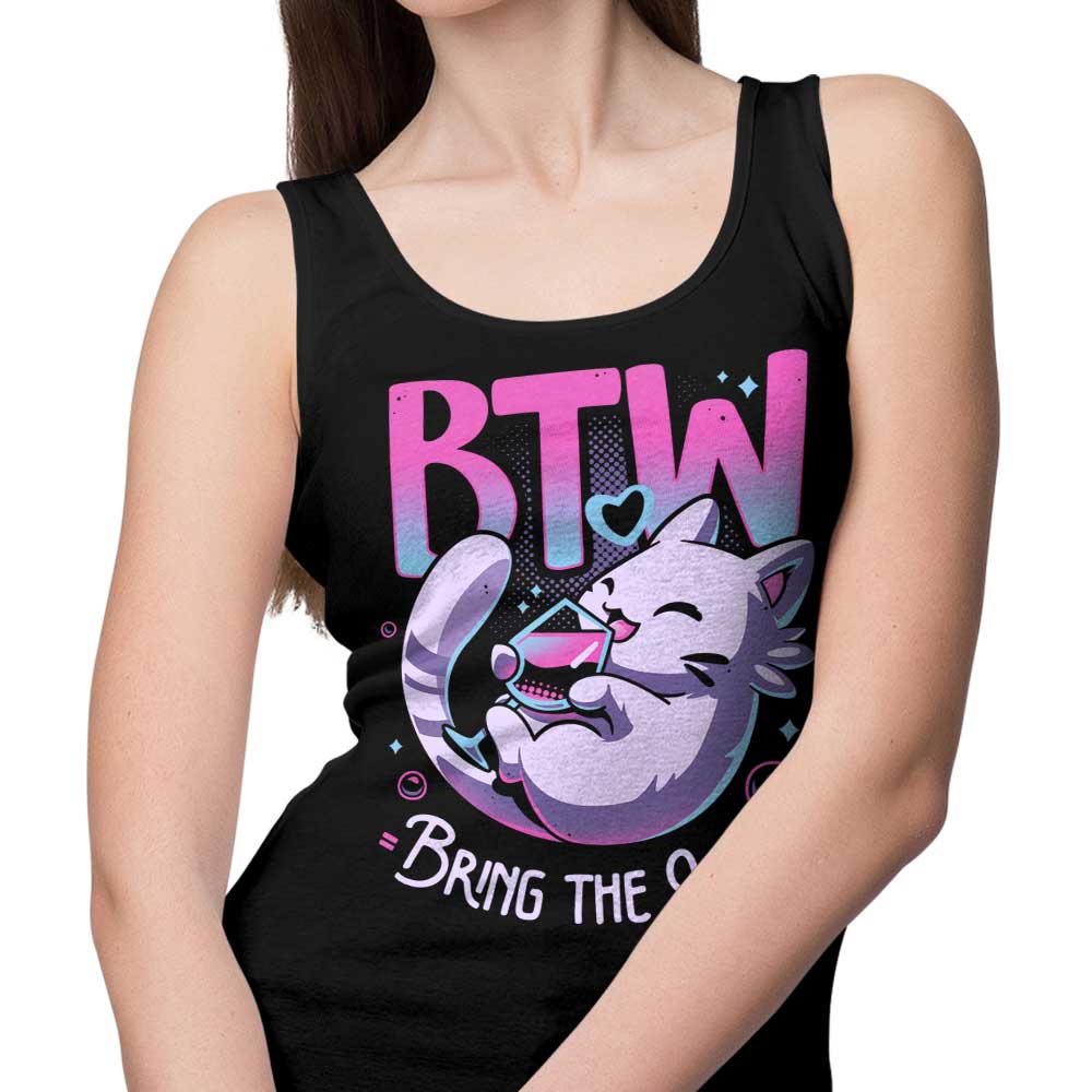 Snouleaf's Comfortable 'Bring the Wine' Unisex and Women's Tank Tops