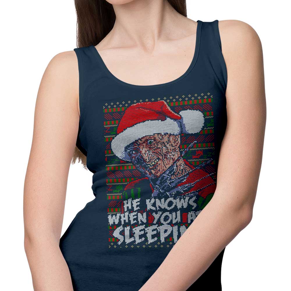 Stylish Ugly Nightmare Design Tank Top Sweater