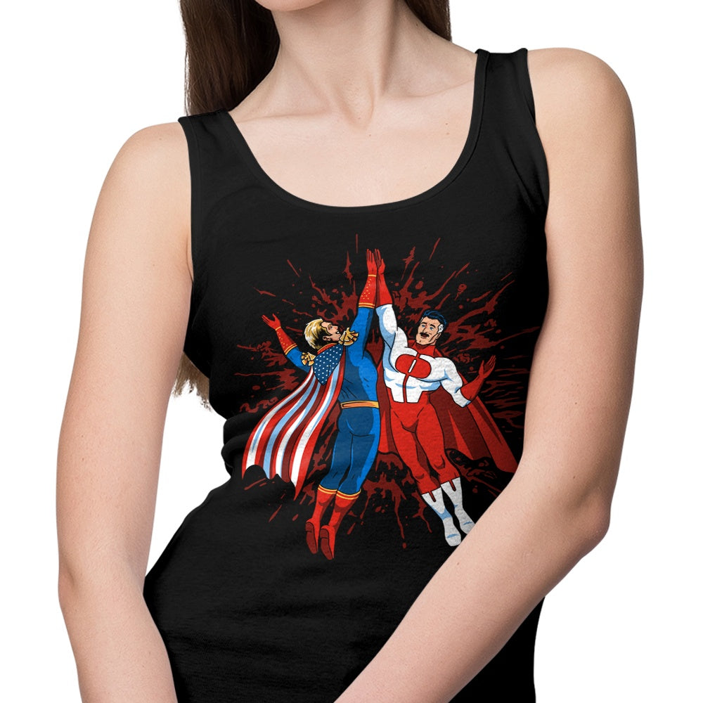 Cool Super Maniac Friends Tank Top for Casual Wear