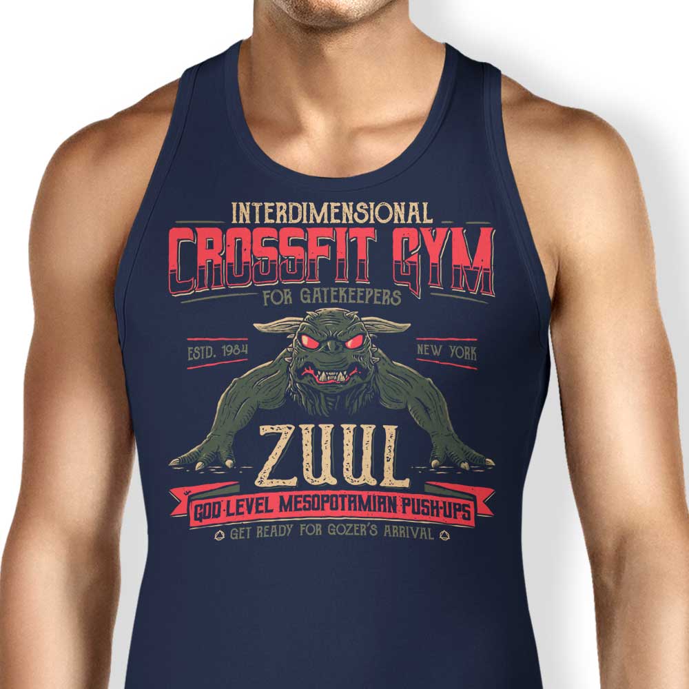 Interdimensional Crossfit Men's and Women's Unisex Tank Top for Fitness Enthusiasts
