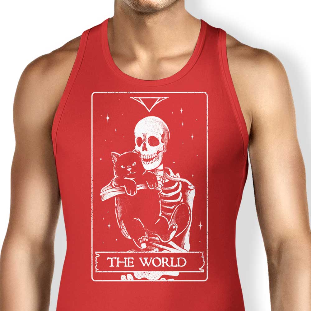 Edu.Ely's Educational Tank Top Featuring 'The World'