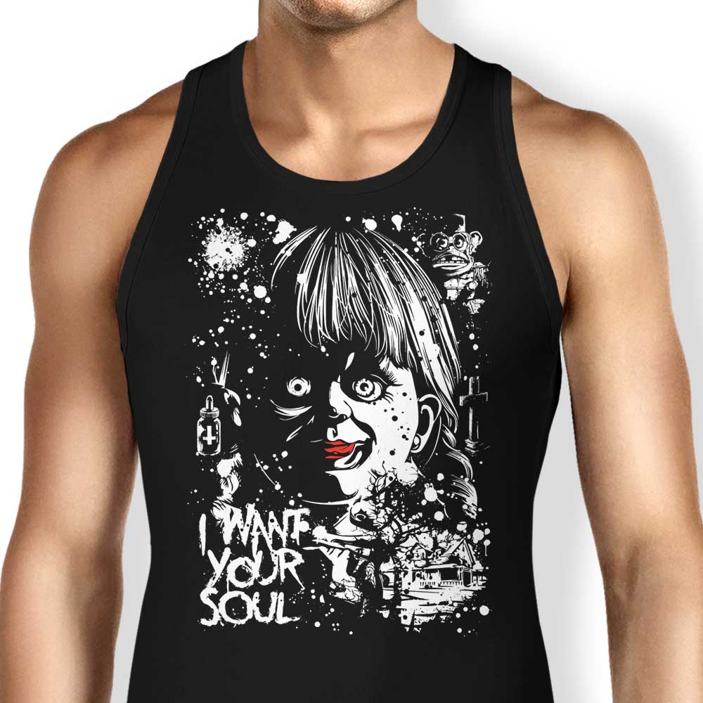 Stylish 'I Want Your Soul' Tank Top for Trendy Wear