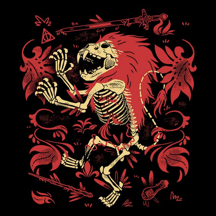 Lion Fossil Design Unisex and Women's Tank Top for Comfortable Wear