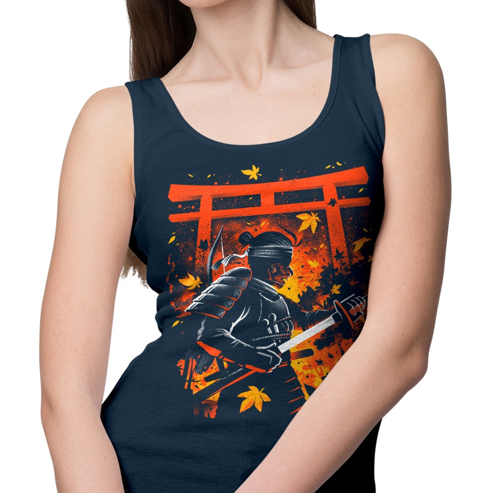 Alemaglia's Comfortable Phantom Samurai Unisex and Women's Tank Tops