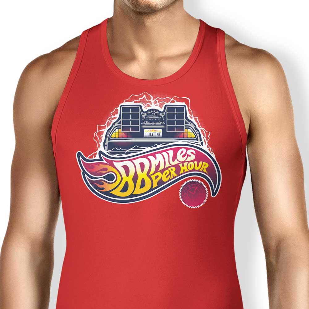 Hot Wheels Inspired Future-themed Men's and Women's Unisex Tank Tops