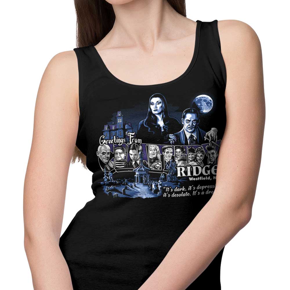 Cemetery Ridge Stylish Men's and Women's Unisex Tank Top