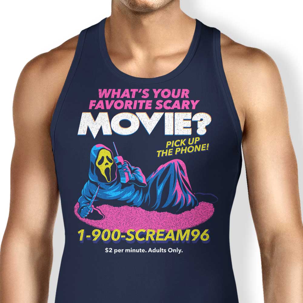Unique 1 - 900 Scream Design Tank Top for Fashion Lovers