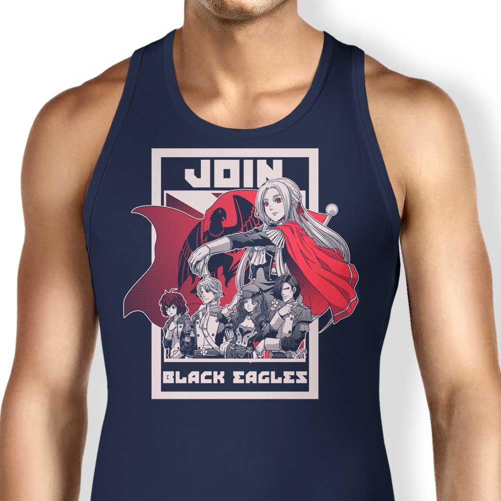 Stylish 'Join Black Eagles' Tank Top for Fashion Lovers