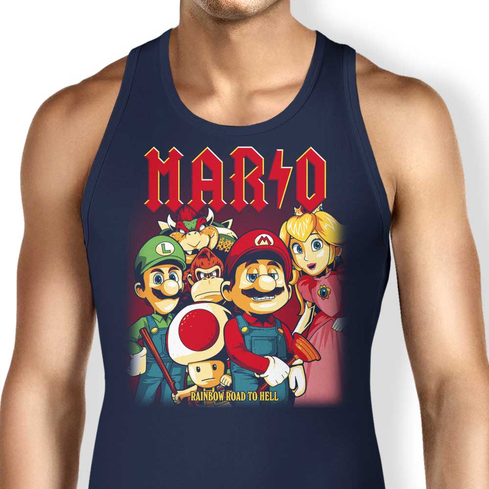 Prime Premne Design Rainbow to Hell Comfortable Tank Tops