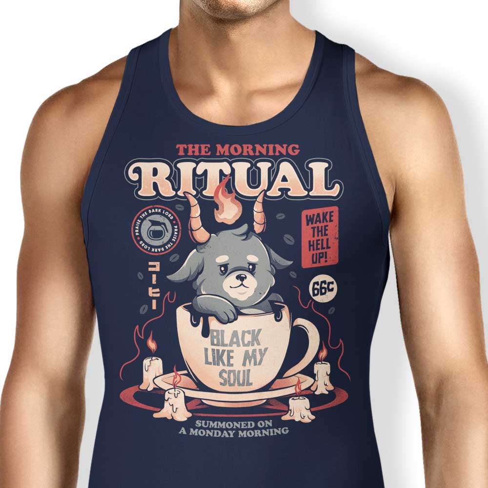 Edu.ely's Comfortable Morning Ritual Unisex and Women's Tank Tops