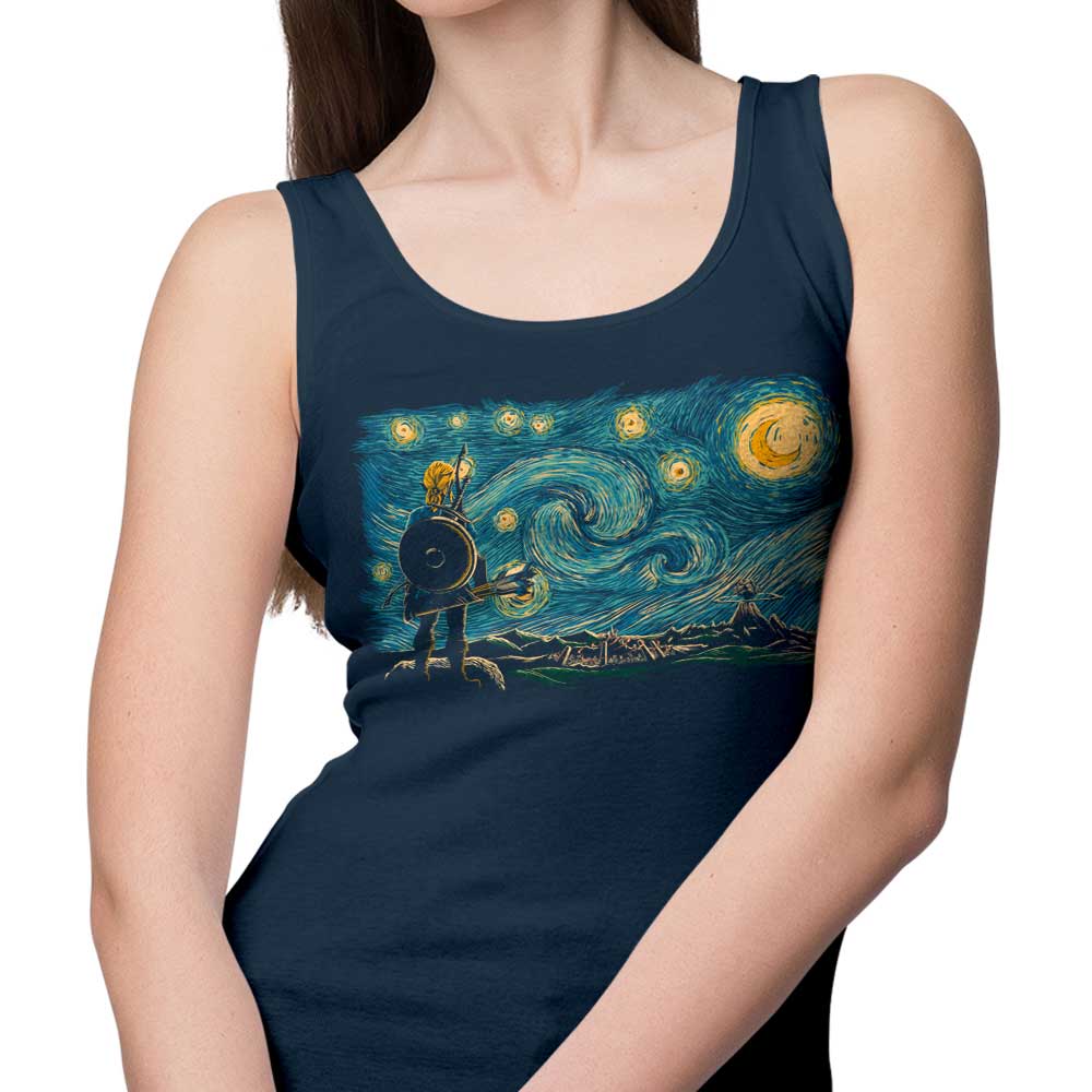 Ddjvigo's Cozy and Lightweight Starry Wild Tank Tops for Men and Women