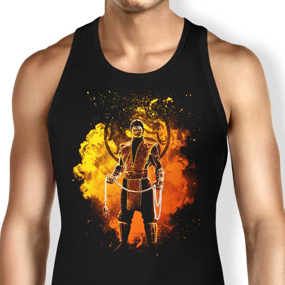 Fire Ninja Spirit Unisex and Women's Comfortable Tank Tops