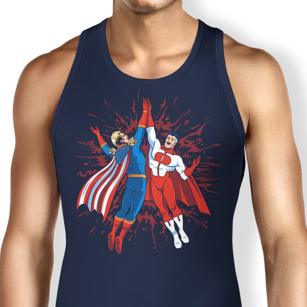 Cool Super Maniac Friends Tank Top for Casual Wear