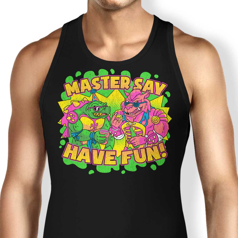 Enjoyable Clay Graham Art Tank Tops for Men and Women